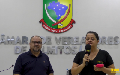 Presidente do Poder Legislativo de Palmitos e Vereador Cláudio El Salvador (PP) faz convite para importante Palestra