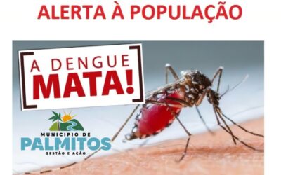 – O Prefeito Dair Jocely Enge emitiu o Decreto número 16/2024, anunciando a declaração de situação de emergência de saúde pública em todo o território de Palmitos. Esta medida foi tomada em resposta à preocupante situação da dengue na região.