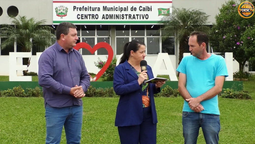 EDER PICOLI E LEONARDO GALLON FALAM SOBRE REELEIÇÃO EM CAIBI