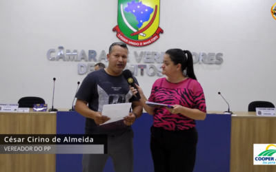 VEREADOR CÉSAR DE ALMEIDA FALA SOBRE SUAS ÚLTIMAS INDICAÇÕES E VITÓRIA DO FIGUEIRENSE