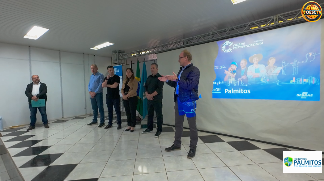 PALMITOS ADERE AO PROGRAMA “CIDADE EMPREENDEDORA” E FORTALECE DESENVOLVIMENTO ECONÔMICO LOCAL