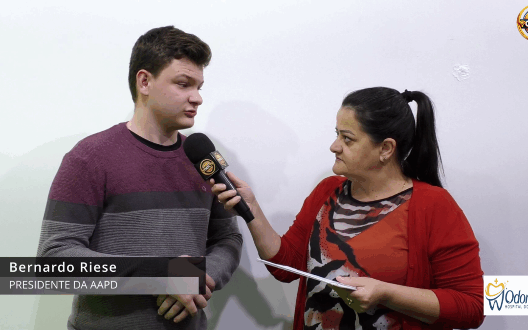 BERNARDO RIESE, PRESIDENTE DA AAPD, EXPLANA SOBRE A ASSOCIAÇÃO EM ENTREVISTA