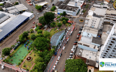 ANGÉLICA CHINI E ITAMAR FIORESE DESTACAM AÇÕES DA PREFEITURA DURANTE A 50ª EDIÇÃO DA FEIRA LIVRE DE PALMITOS