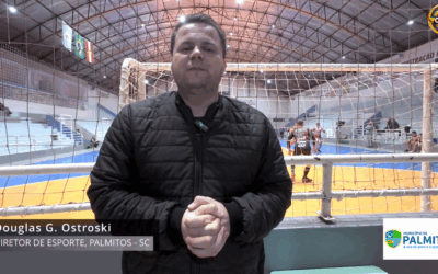 PALMITOS E CAIBI PROMOVEM INTEGRAÇÃO ESPORTIVA NA 3ª RODADA DA TAÇA SICOOB DE FUTSAL DE BASE