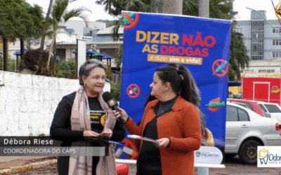 PALMITOS E CAIBI REALIZAM PEDÁGIO DE CONSCIENTIZAÇÃO NO DIA INTERNACIONAL DE COMBATE ÀS DROGAS