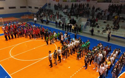 COM GINÁSIO LOTADO, PALMITOS DÁ INÍCIO AO CAMPEONATO MUNICIPAL DE FUTSAL 2025