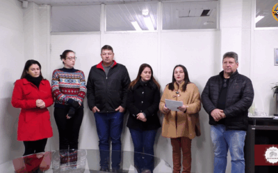 PALMITOS RECEBE PONTE EMERGENCIAL DO ESTADO APÓS FORTES CHUVAS