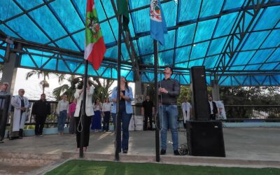 Palmitos Inicia Comemorações da Semana da Pátria com Cerimônia Cívica