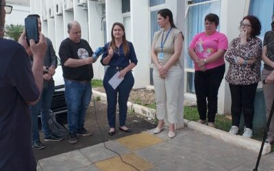 ASSISTÊNCIA SOCIAL DE PALMITOS RECEBE NOVO VEÍCULO PARA ATENDIMENTO À POPULAÇÃO