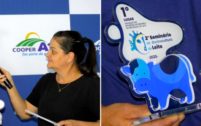 Produtor de Descanso é destaque em eficiência e produtividade no 2º Seminário de Leite da Cooper A1