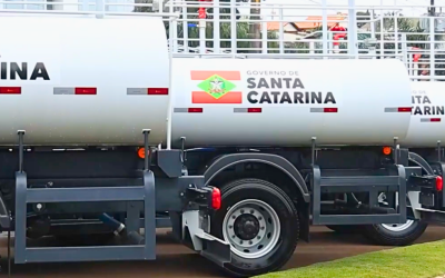 Governador destina caminhões-pipa para o Oeste e Santa Catarina avança na maior operação contra a estiagem de sua história