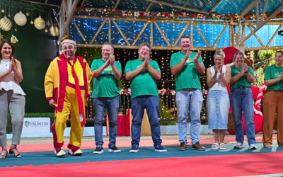 Divino Natal: Palmitos celebra magia natalina com Teatro Biriba e grandes atrações