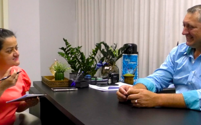 Elcio Demossi assume a presidência do Legislativo de Palmitos e projeta ano intenso de trabalho