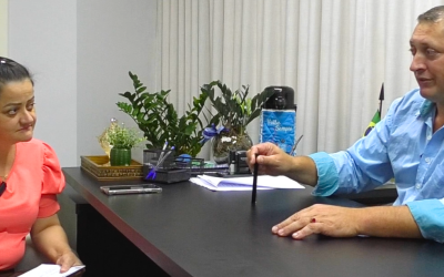 Palmitos: Presidente do Legislativo destaca importância do novo galpão do DMER