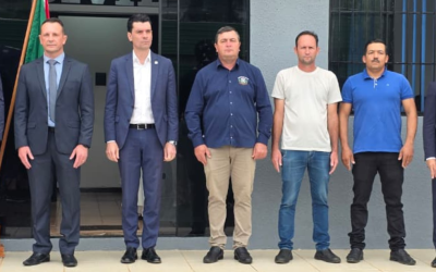 Delegado Geral Ulisses Gabriel inaugura reforma em Caibi e promete “linha dura” contra o crime