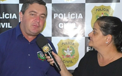 Prefeito Eder Picoli exalta revitalização da Polícia Civil em Caibi