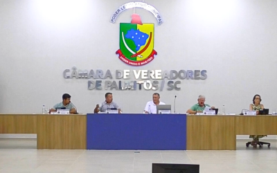 Legislativo de Palmitos Inicia Trabalhos de 2026 com Aprovação de Projetos de Infraestrutura e Saúde
