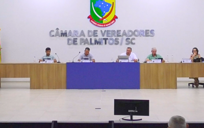 Legislativo de Palmitos Inicia Atividades de 2026 com Novas Comissões e Investimentos em Maquinário
