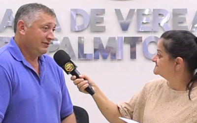 Elcio Demossi Celebra Obras e Retorno de Partos no Centenário de Palmitos