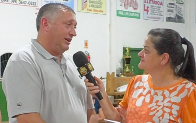 Elcio Demossi destaca força do agro em assinatura de obras em Palmitos