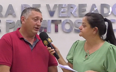 Câmara de Palmitos vota 14 projetos e anuncia novos asfaltos