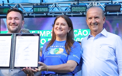 Prefeita de Palmitos celebra centenário com grandes obras e volta dos nascimentos