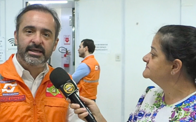 André Espezim assina ordens de serviço da Defesa Civil em Palmitos