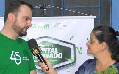 Sicredi Conexão realiza Assembleia em Palmitos e sorteia R$ 1,3 mi