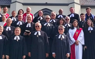 Pastoras Sílvia Gens e Mônica Dahlke celebram a XXIX Assembleia Sinodal em Palmitos