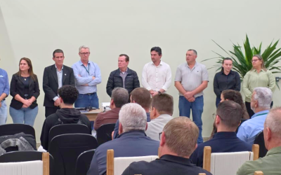 Giovana Giacomolli destaca agro no lançamento do Terra Boa em Palmitos