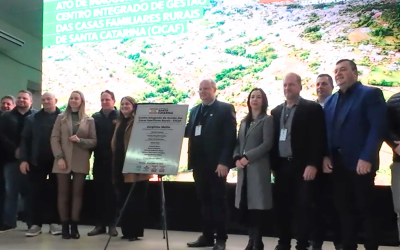 Prefeita Giovana Giacomolli celebra investimentos e inauguração do CICAF em Palmitos