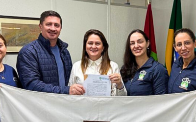 Prefeitura de Palmitos assina termo de patrocínio com o CTG Porteira do Oeste para representação no XXVI Festival Catarinense de Arte e Tradição