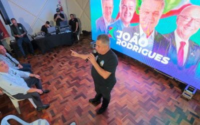 Caciano Sartori avalia grande encontro político em Palmitos com o pré-candidato a governador João Rodrigues