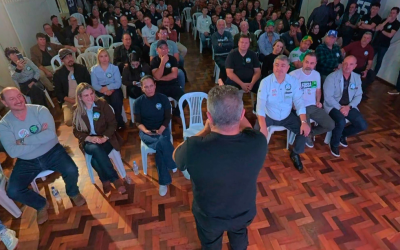 Vereador e Presidente do MDB de Caibi, Davi Corduva avalia encontro com João Rodrigues em Palmitos