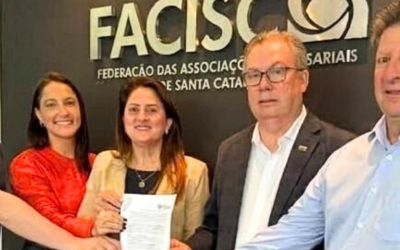 Comitiva de Palmitos cumpre extensa agenda na Capital em busca de recursos, projetos de saúde, infraestrutura e inovação