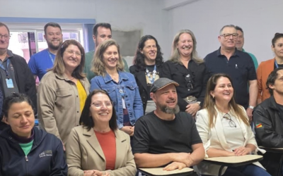 Giovana Giacomolli, Marli Camargo e Welison Barp: apoio à cultura